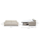 Sofa Bed - Pebble - Sofa Beds Loom Collection Loom Collection Dubai