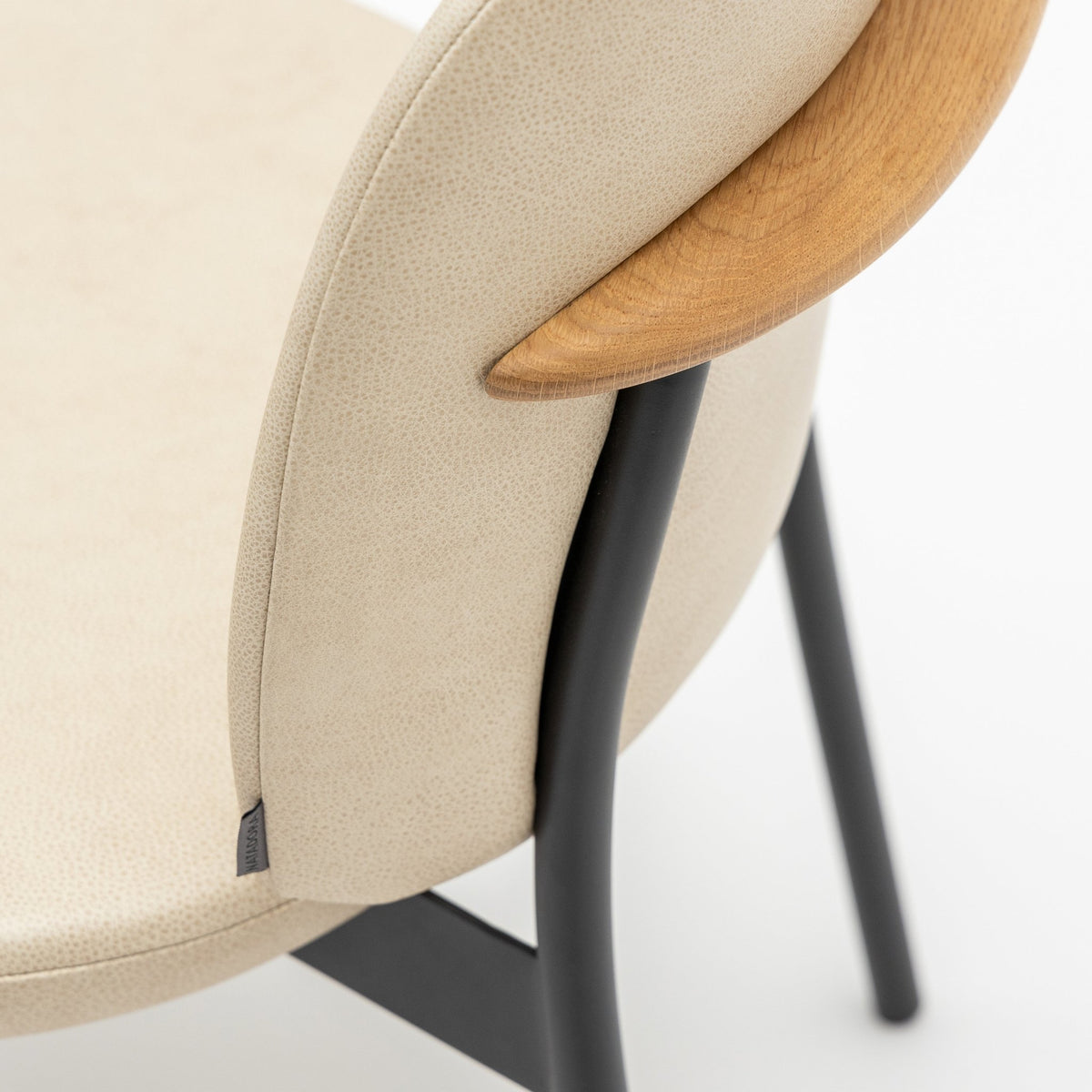 Solace Chair - Light Oak & Alabama Limestone