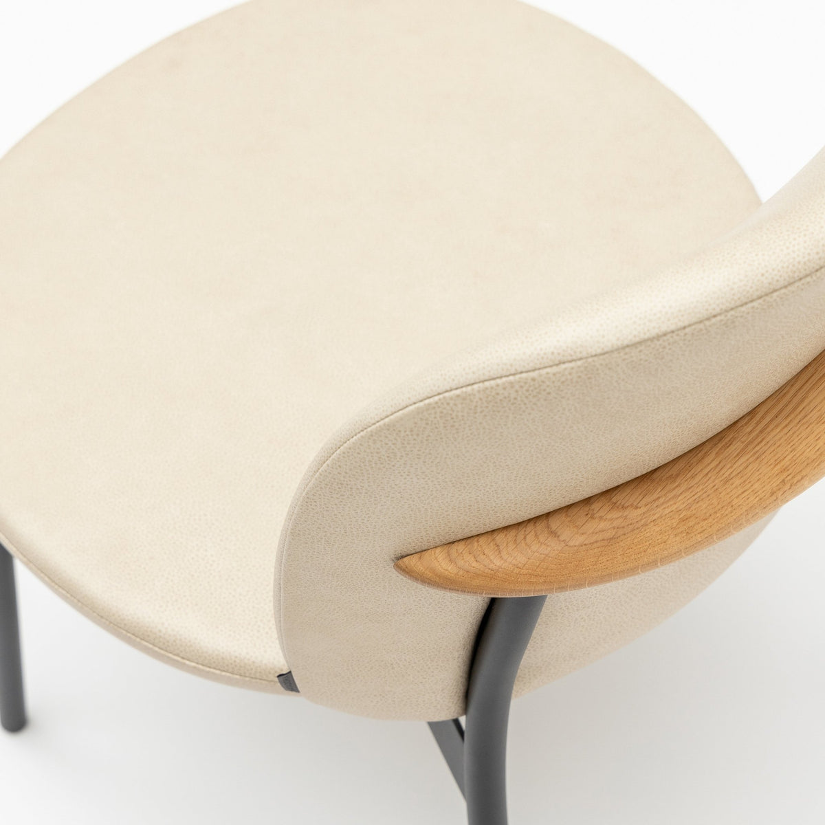 Solace Chair - Light Oak & Alabama Limestone