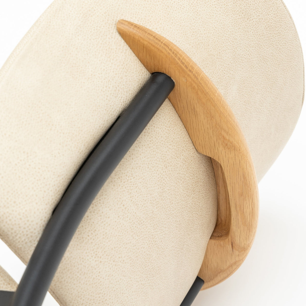 Solace Chair - Light Oak & Alabama Limestone