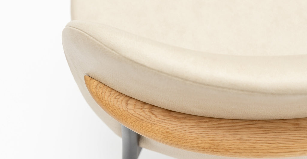 Solace Chair - Light Oak & Alabama Limestone - Loom Collection