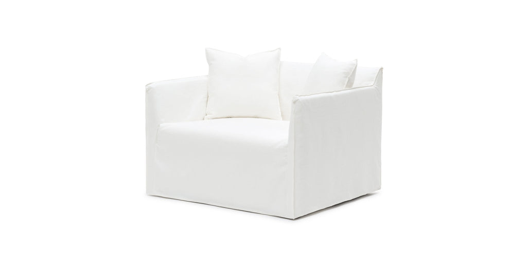 Solara Love Seat - Off White.