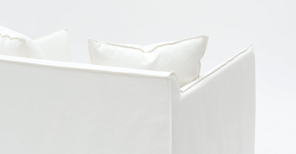 Solara Love Seat - Off White.