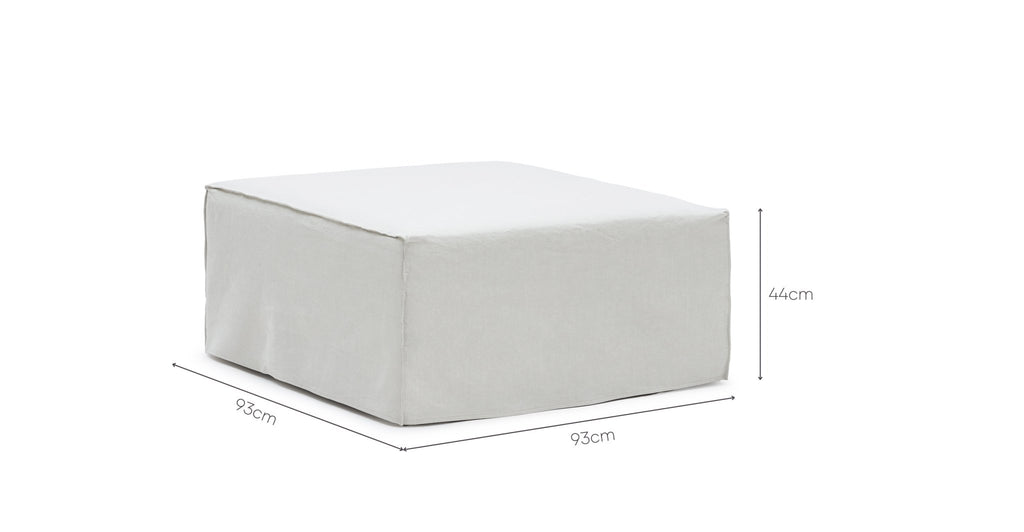 Solara Ottoman - Beige.