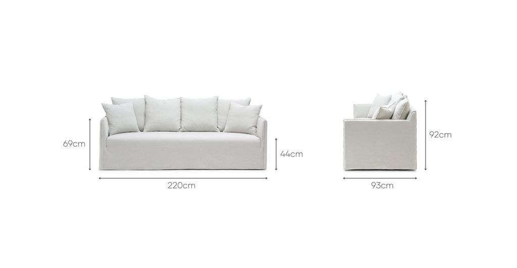 Solara Sofa - Beige - THE LOOM COLLECTION