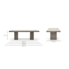 Sorento Rectangular Dining Table - Grey