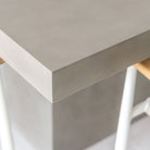 Sorento Rectangular Dining Table - Grey - Rectangular Dining Tables Loom Collection Loom Collection Dubai