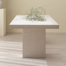 Sorento Rectangular Dining Table - Sand