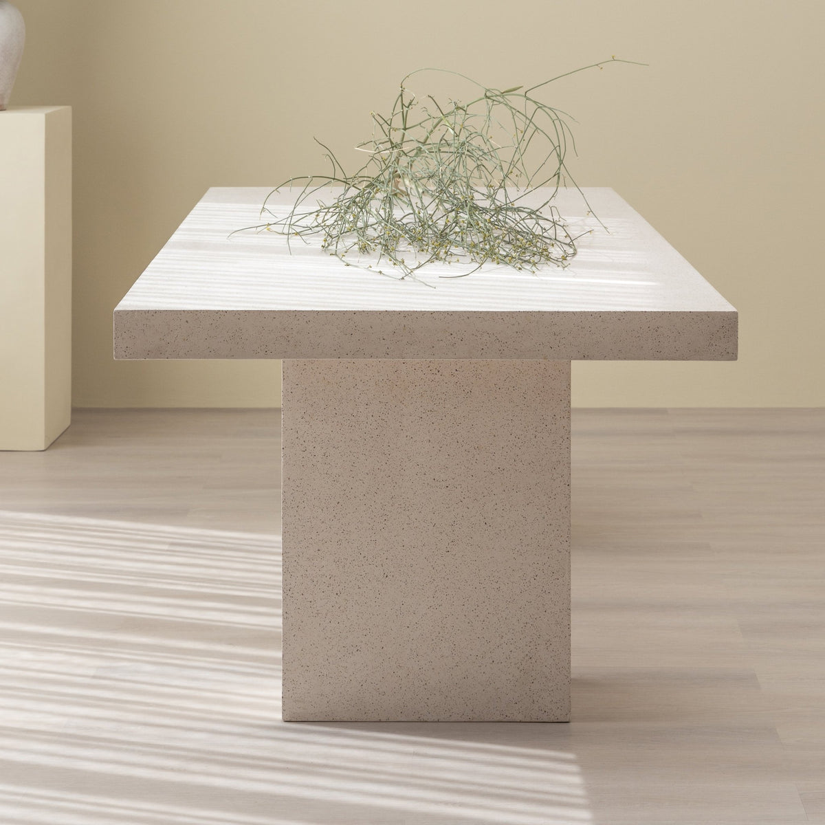 Sorento Rectangular Dining Table - Sand