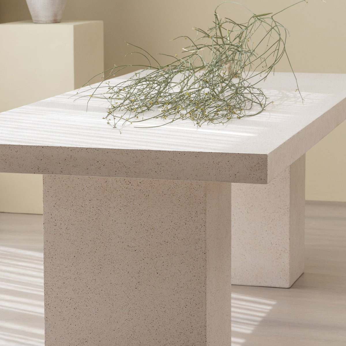 Sorento Rectangular Dining Table - Sand