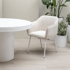 Sorento Round Dining Table - Chalk - Round Dining Tables Loom Collection Loom Collection Dubai