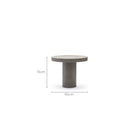 Sorento Round Dining Table - Grey