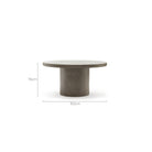 Sorento Round Dining Table - Grey