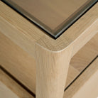 Spindle Bedside Table - Oak