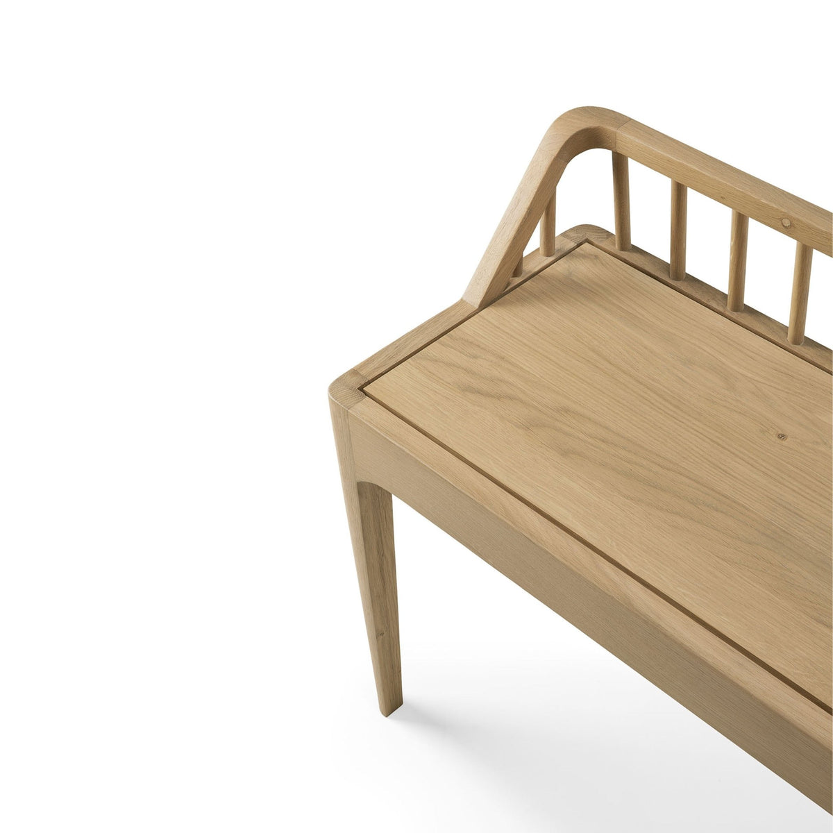 Spindle Bench - Oak