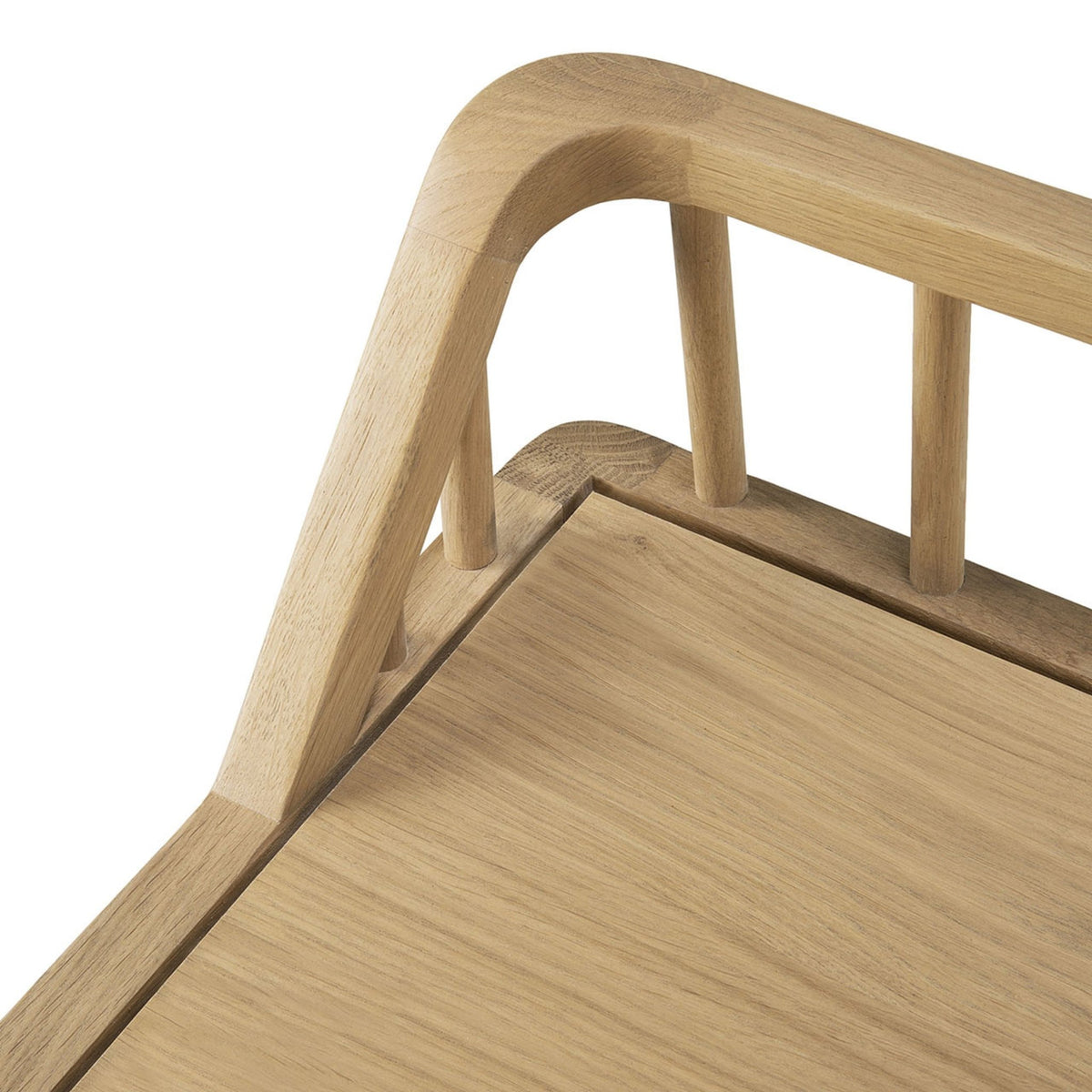 Spindle Bench - Oak