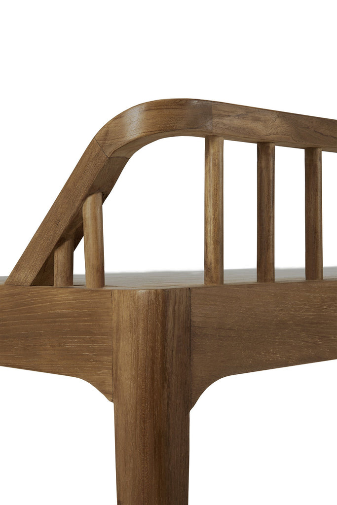 Spindle Bench - Reclaimed Teak - Loom Collection