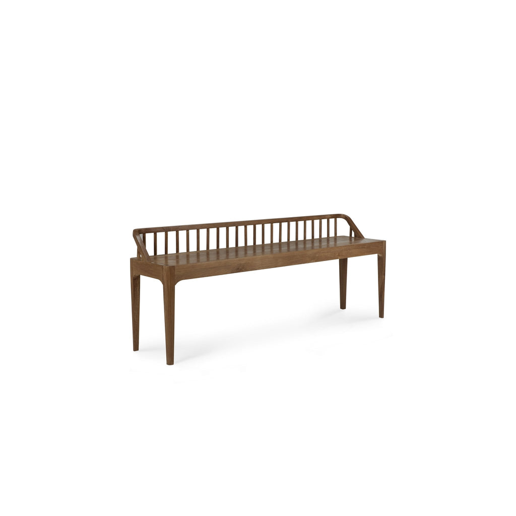 Spindle Bench - Reclaimed Teak - Loom Collection