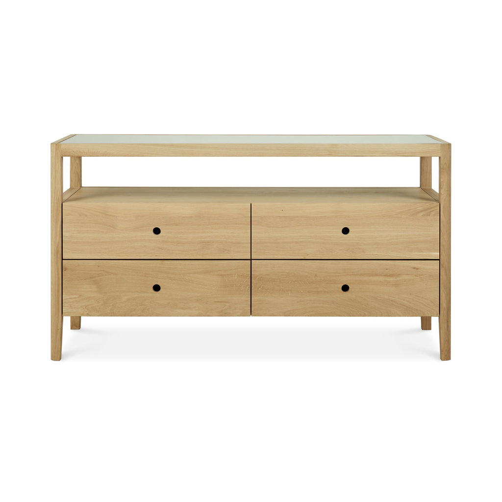 Spindle Dresser - Oak - Loom Collection