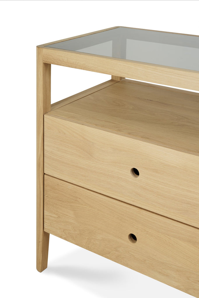 Spindle Dresser - Oak - Loom Collection