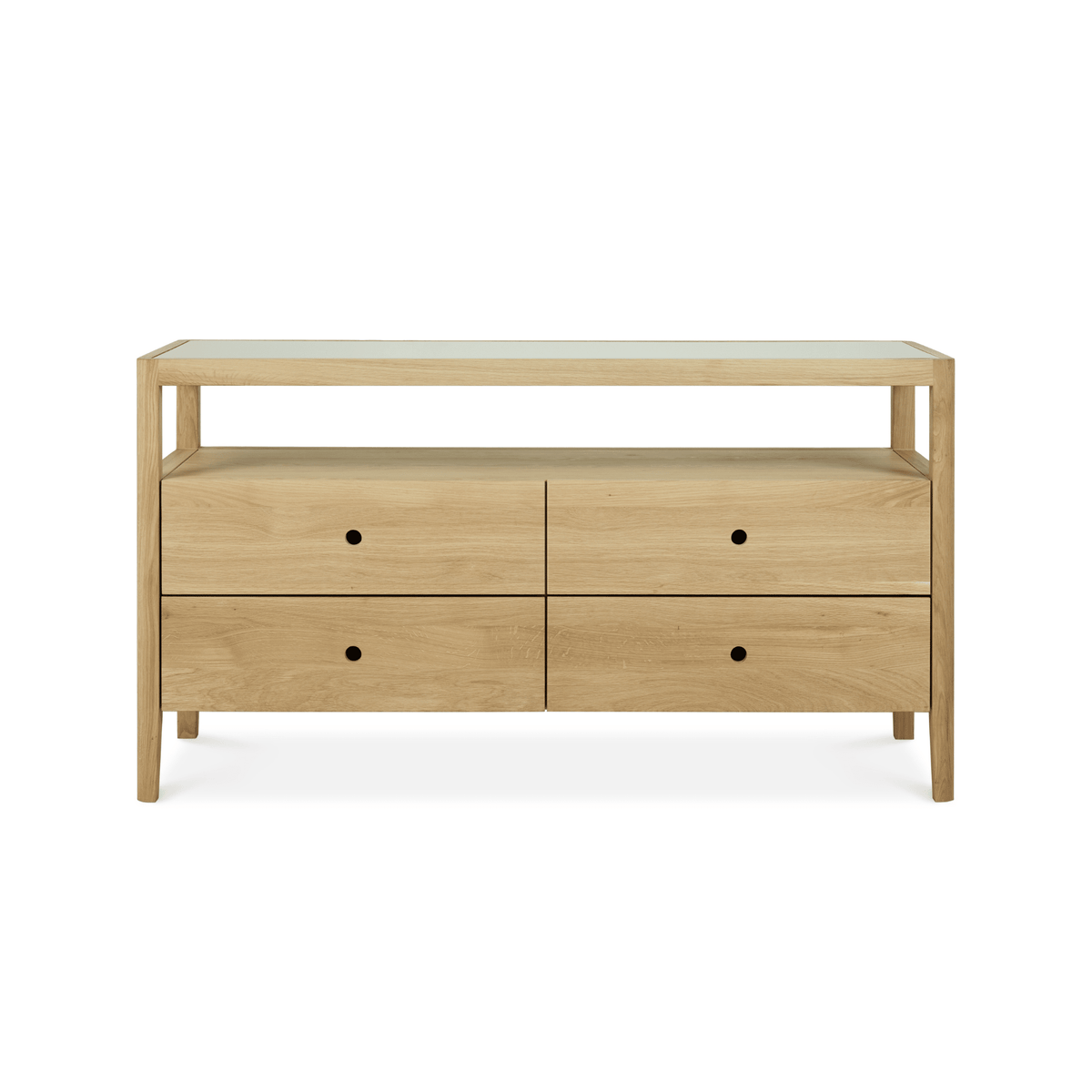 Spindle Dresser - Oak - Buffets & Sideboards Ethnicraft Loom Collection Dubai