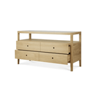 Spindle Dresser - Oak - Buffets & Sideboards Ethnicraft Loom Collection Dubai