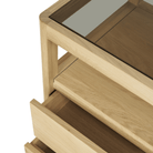 Spindle Dresser - Oak - Buffets & Sideboards Ethnicraft Loom Collection Dubai