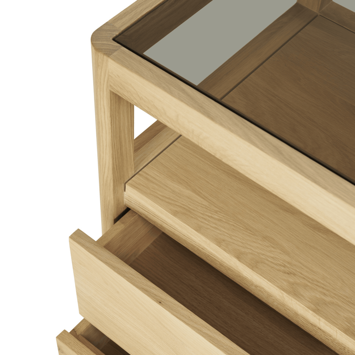 Spindle Dresser - Oak - Buffets & Sideboards Ethnicraft Loom Collection Dubai