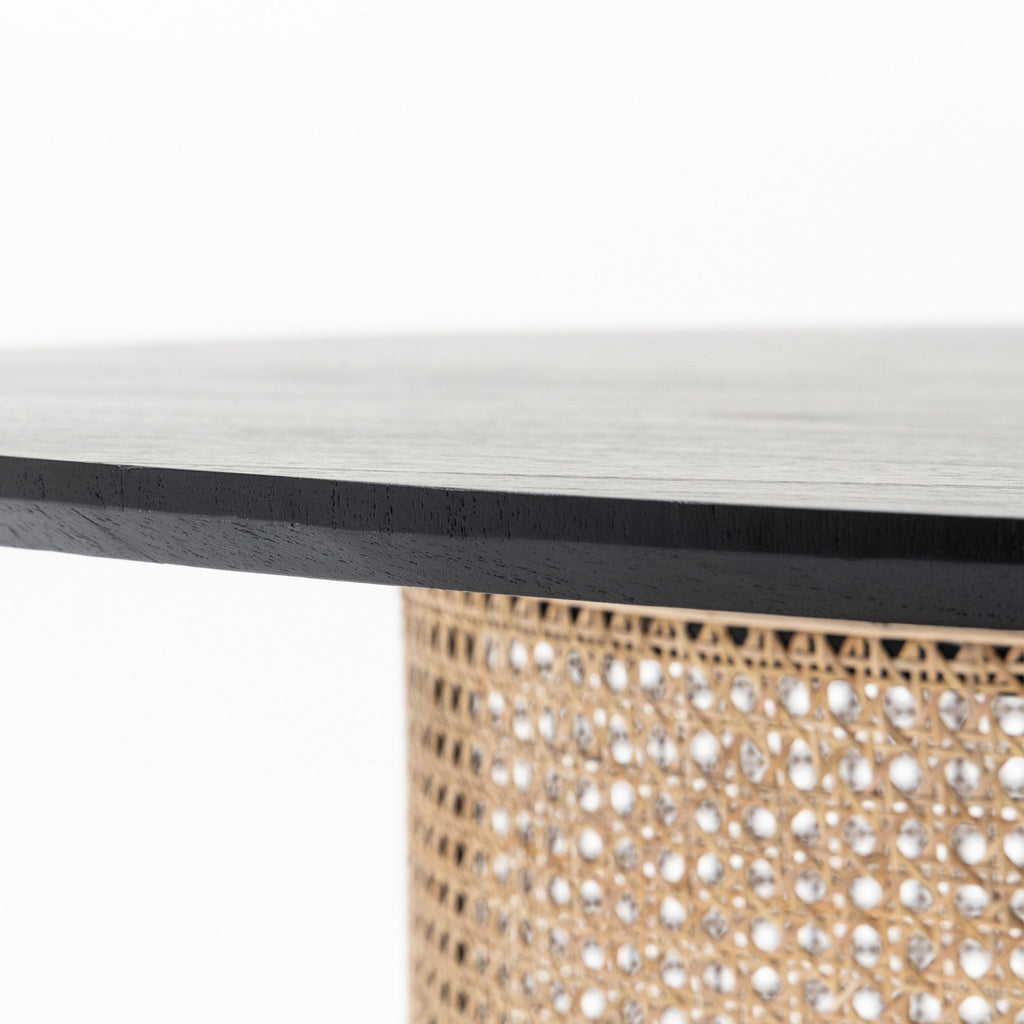 St Martin Round Table - Black - Round Dining Tables Loom Collection Loom Collection Dubai