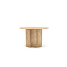 St Martin - Round Table - Natural - Round Dining Tables Loom Collection Loom Collection Dubai