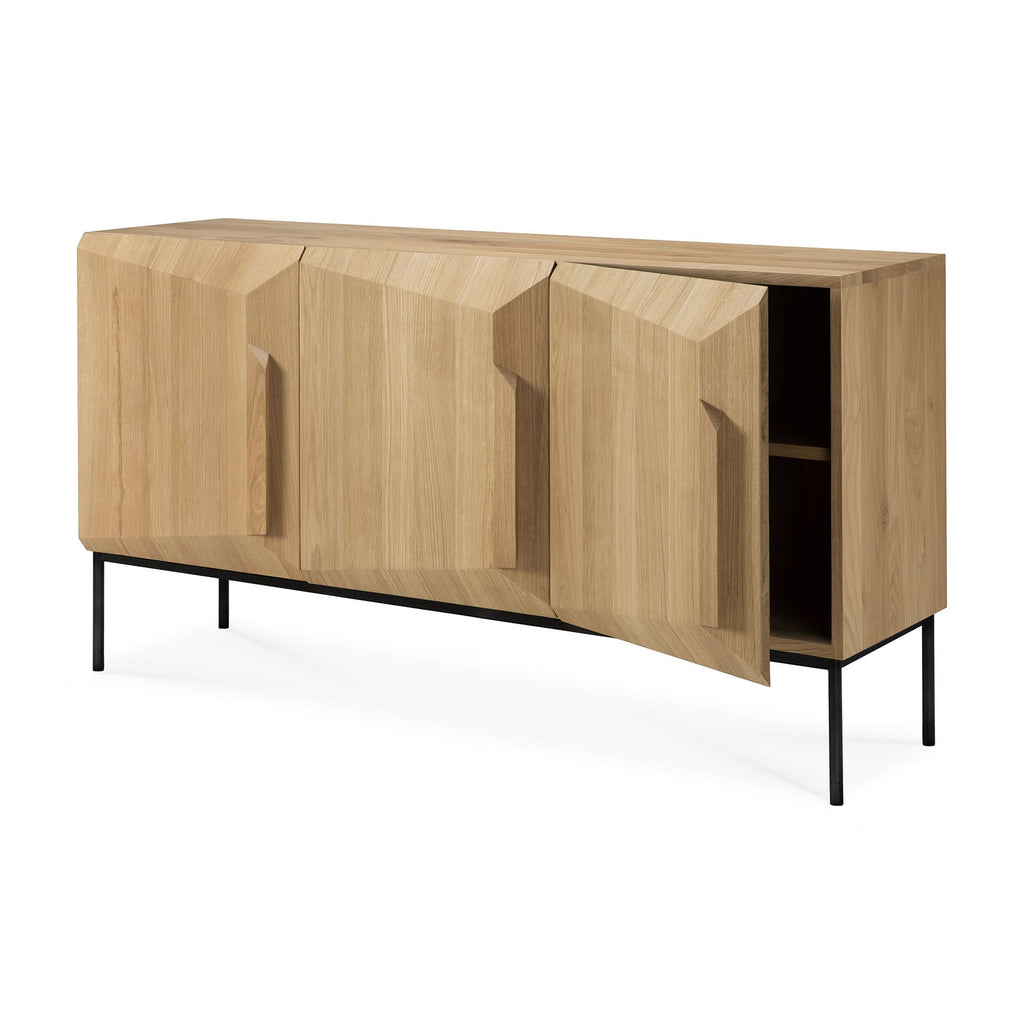 Stairs Sideboard - Varnished Oak - Loom Collection