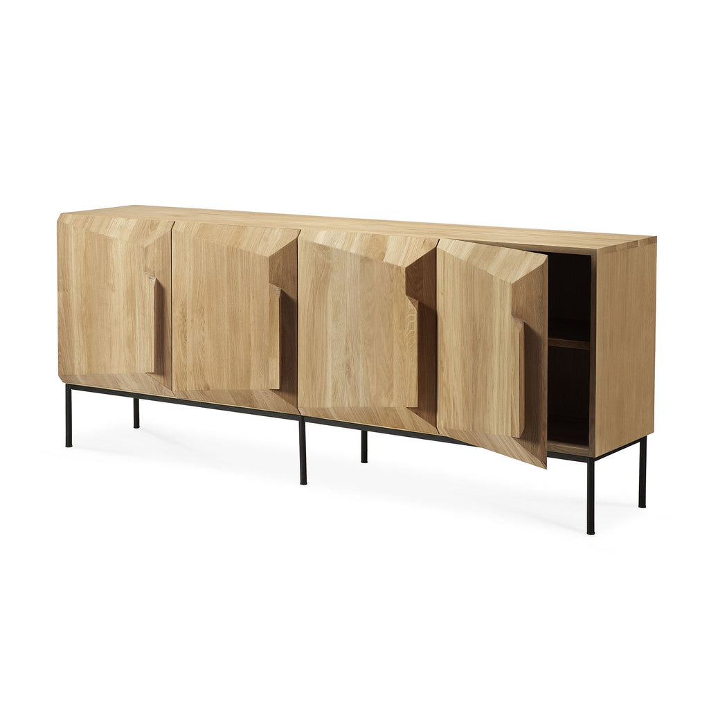 Stairs Sideboard - Varnished Oak - Loom Collection