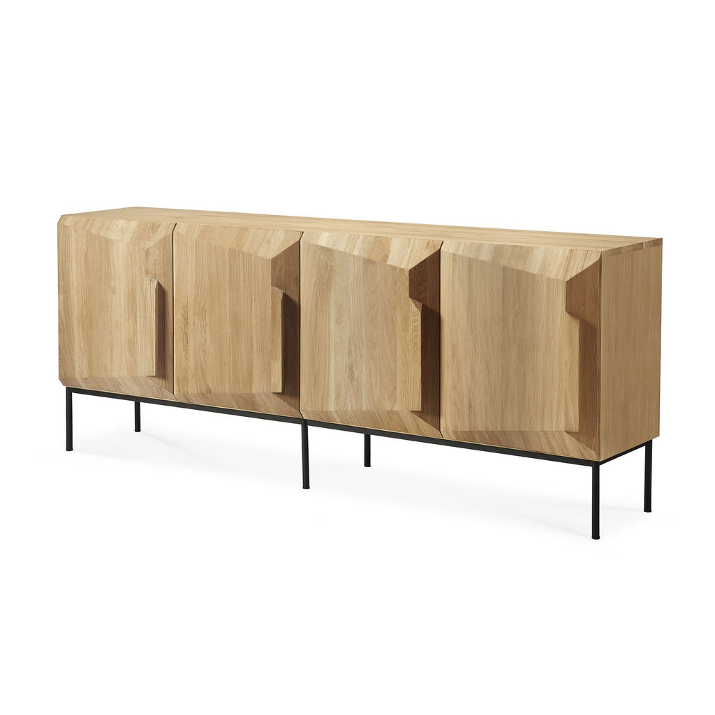 Stairs Sideboard - Varnished Oak - Loom Collection