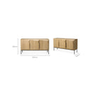 Stairs Sideboard - Buffets & Sideboards Ethnicraft Loom Collection Dubai