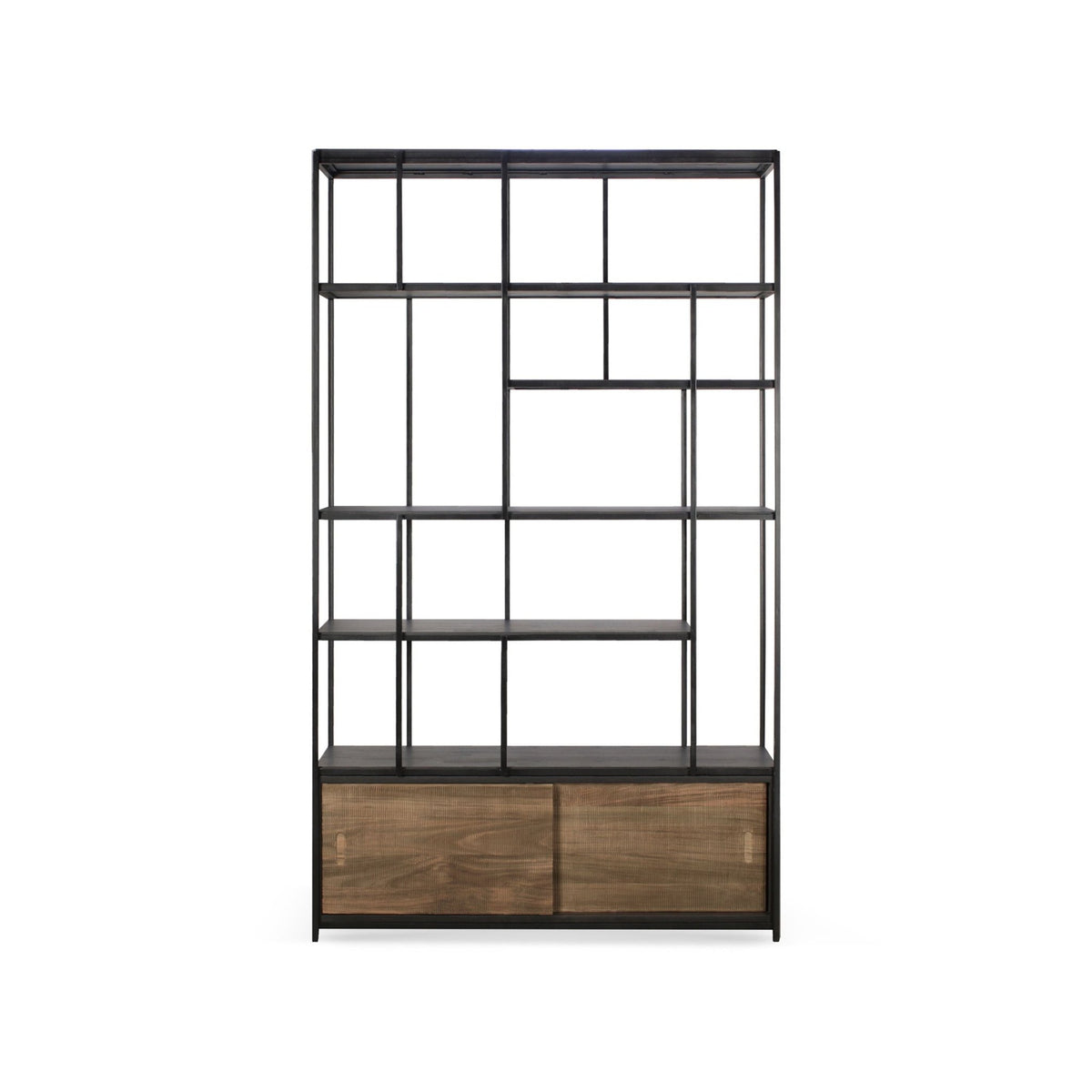 Studio Rack - Teak - Shelving Ethnicraft Loom Collection Dubai