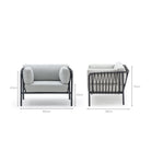 Swing Lounge Chair - Mist