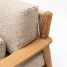 Tahiti 3 Seater Sofa - Almond