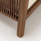 Tahiti 3 Seater Sofa - Angora - Outdoor Sofas Loom Collection Loom Collection Dubai