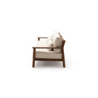 Tahiti 3 Seater Sofa - Angora - Outdoor Sofas Loom Collection Loom Collection Dubai