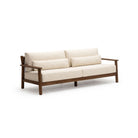 Tahiti 3 Seater Sofa - Angora - Outdoor Sofas Loom Collection Loom Collection Dubai