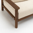 Tahiti 3 Seater Sofa - Angora - Outdoor Sofas Loom Collection Loom Collection Dubai