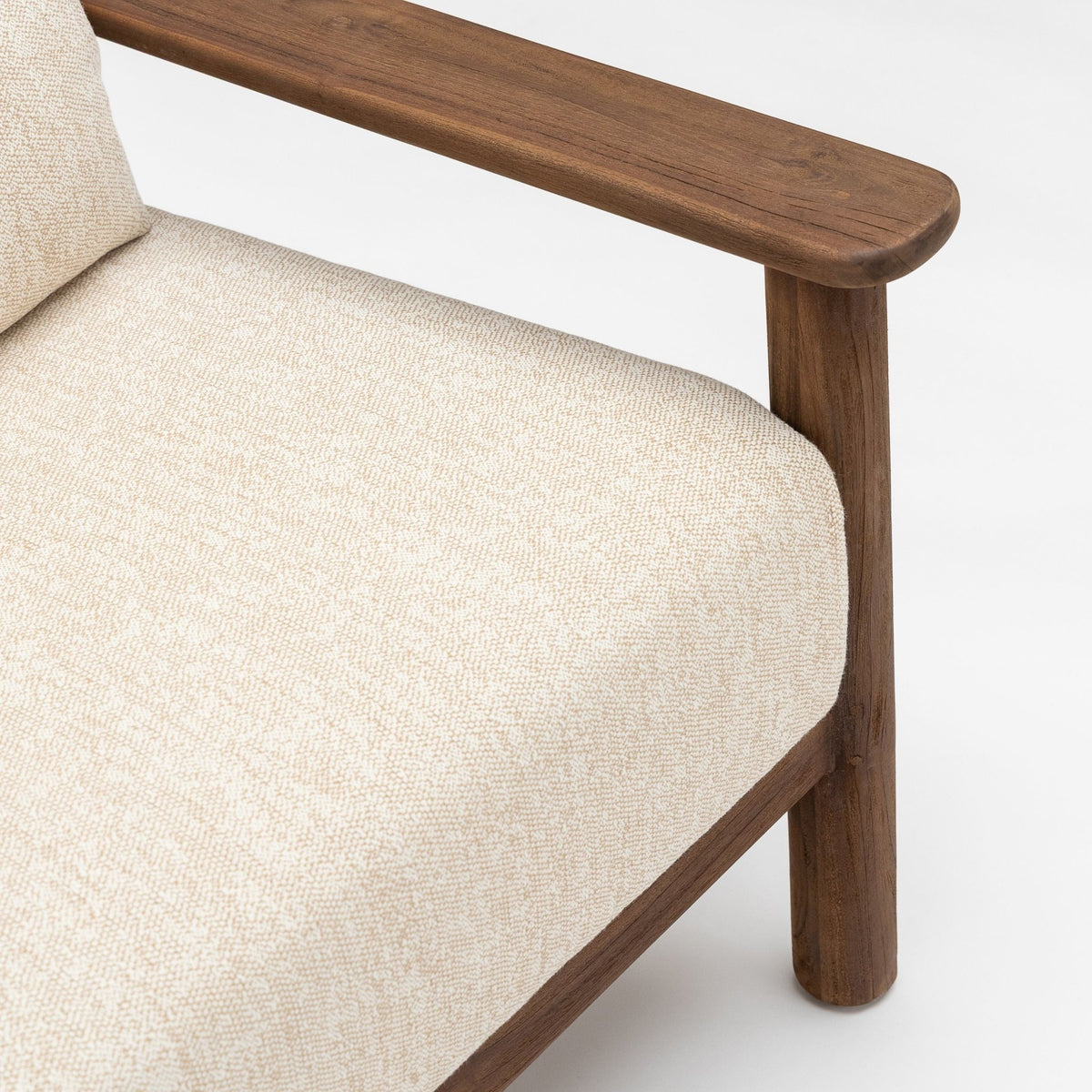 Tahiti - Lounge Chair - Angora - Outdoor Occasional Chairs Loom Collection Loom Collection Dubai