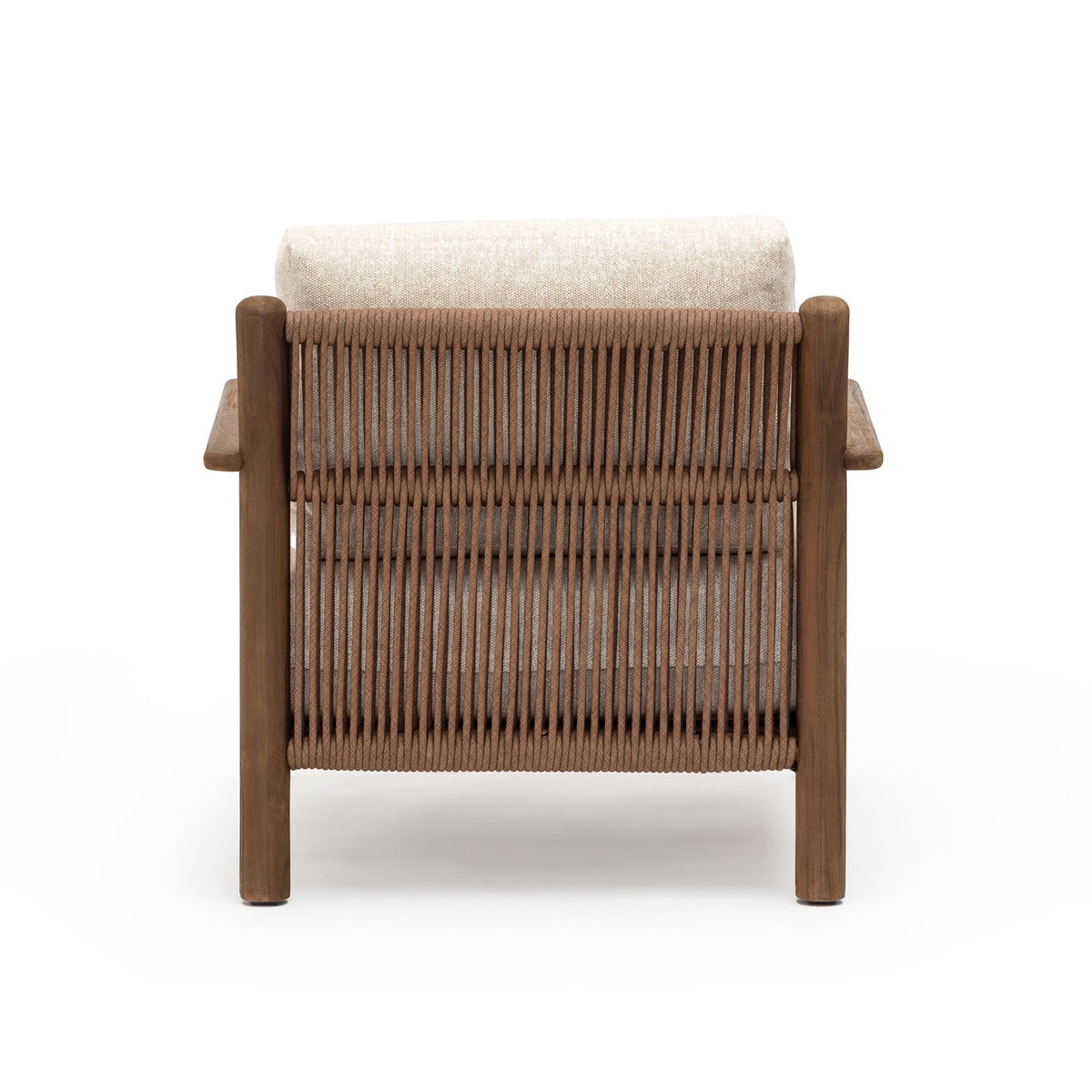 Tahiti - Lounge Chair - Angora - Outdoor Occasional Chairs Loom Collection Loom Collection Dubai
