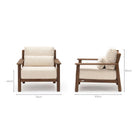 Tahiti - Lounge Chair - Angora - Outdoor Occasional Chairs Loom Collection Loom Collection Dubai