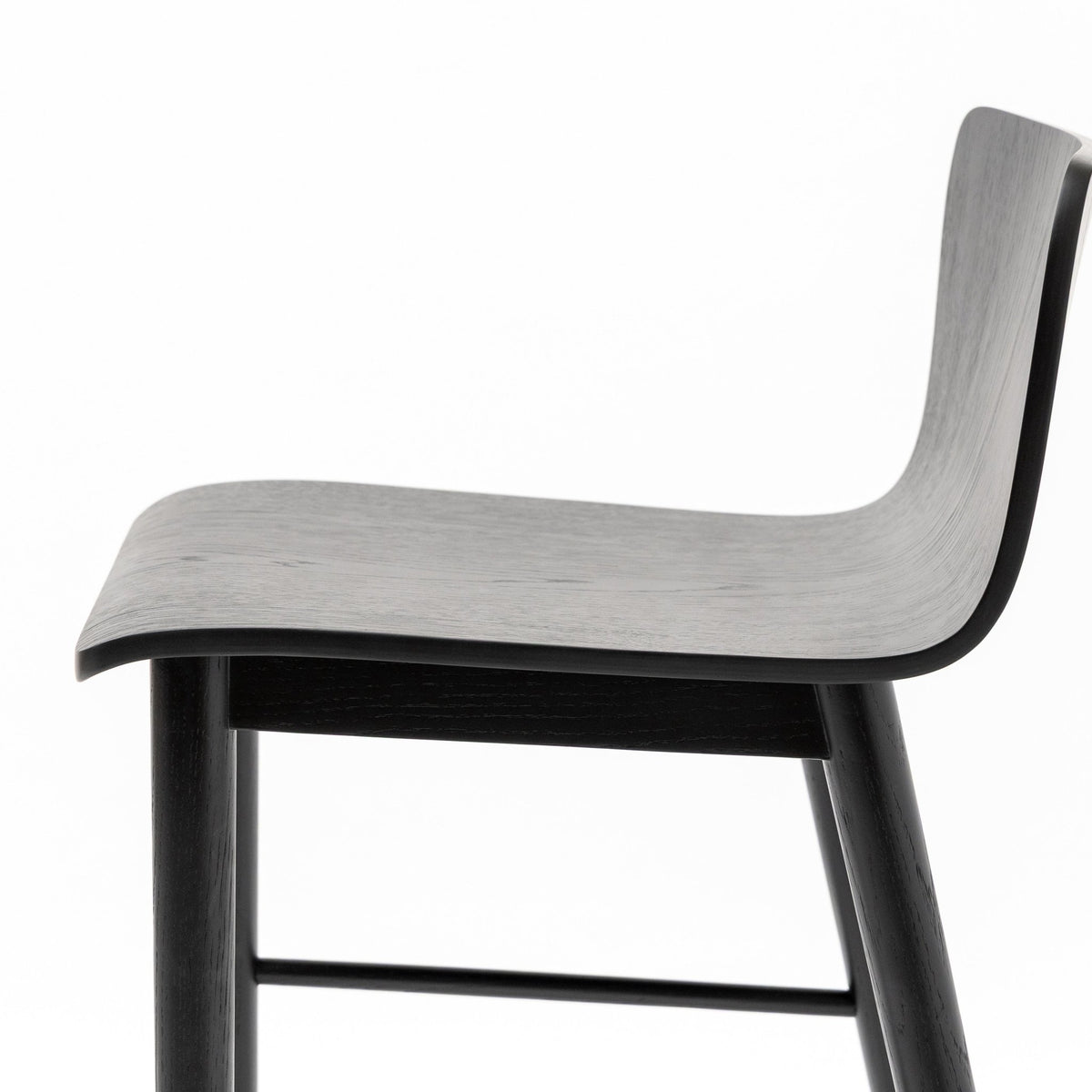 Tami Bar Stool - Black Oak