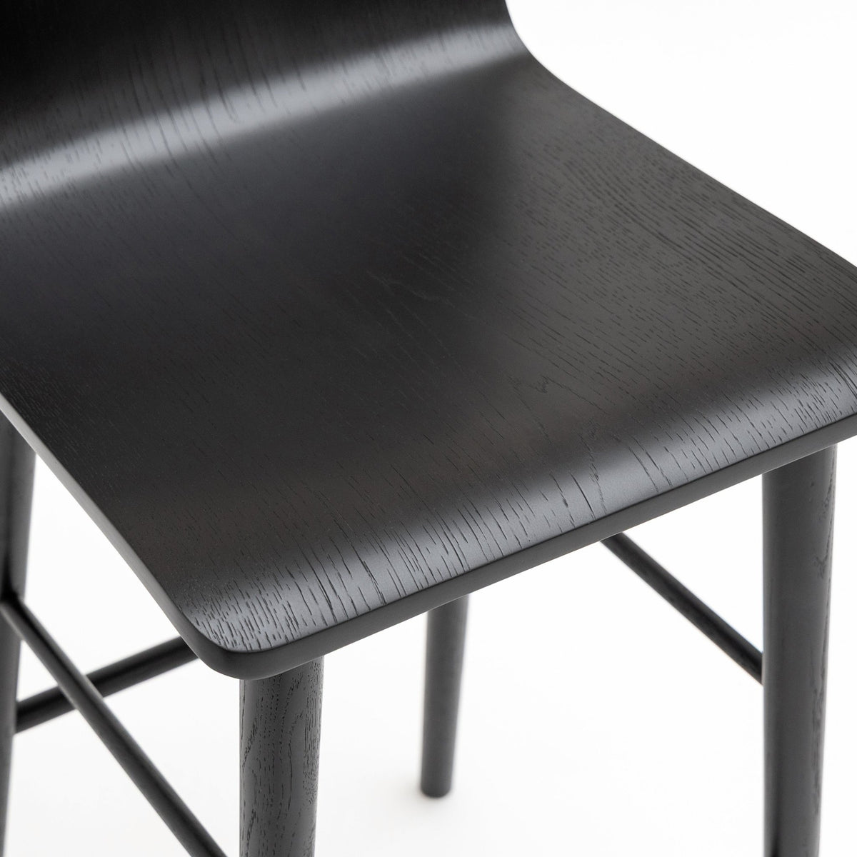 Tami Bar Stool - Black Oak