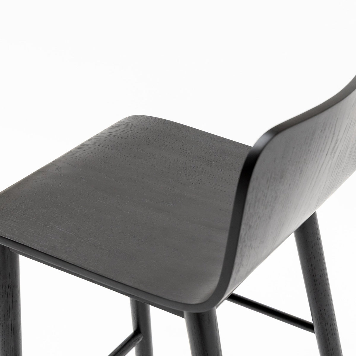 Tami Bar Stool - Black Oak