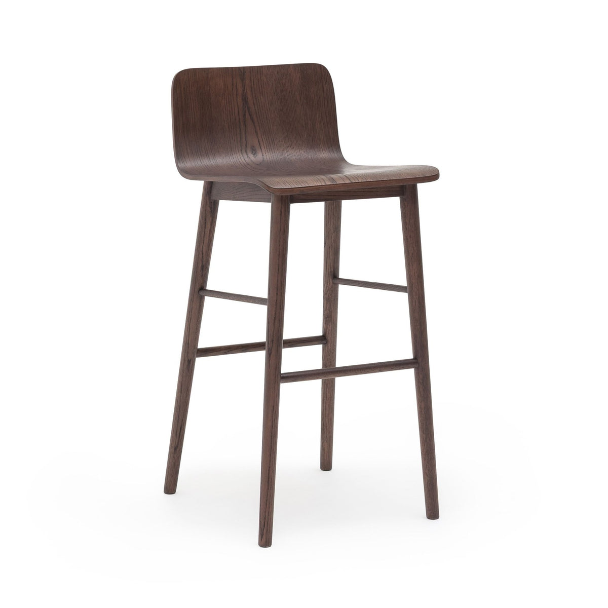 Tami Bar Stool - Espresso Oak - Loom Collection Loom Collection Dubai