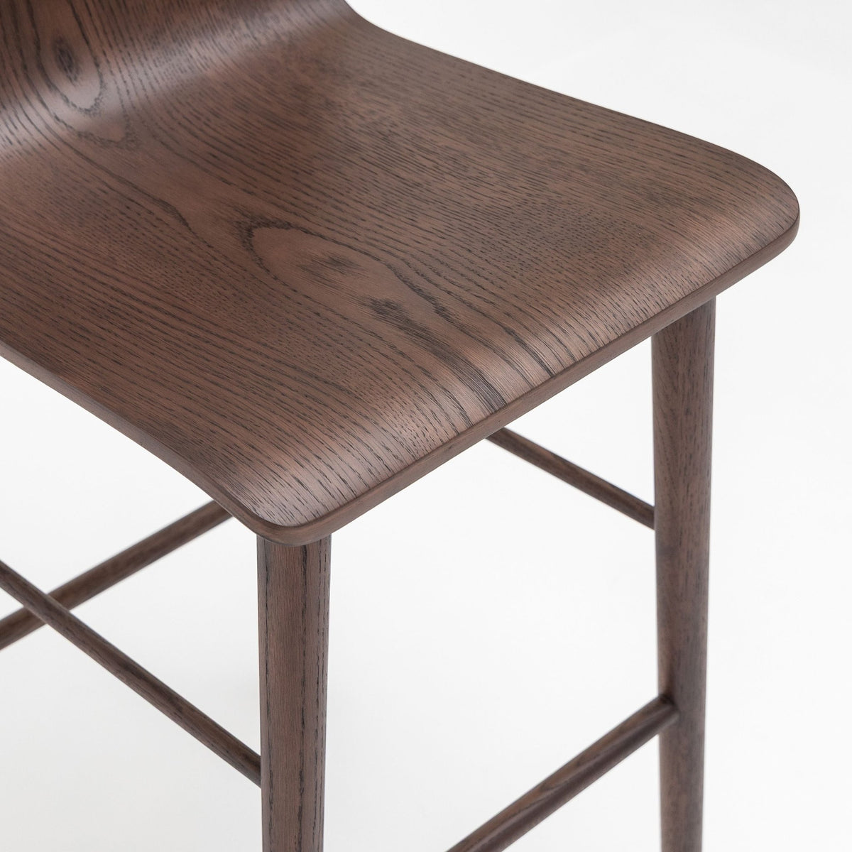 Tami Bar Stool - Espresso Oak - Loom Collection Loom Collection Dubai