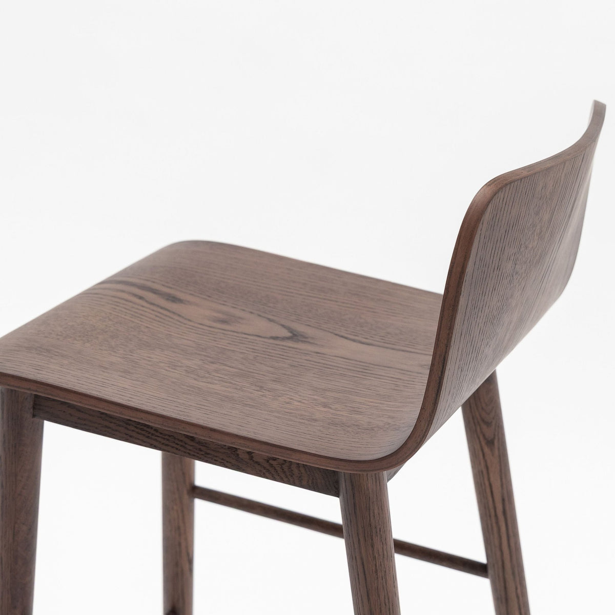 Tami Bar Stool - Espresso Oak - Loom Collection Loom Collection Dubai
